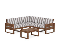 Thumbnail for Trex Eastport 6-Piece Deep Seating Sectional + Coffee Table Set