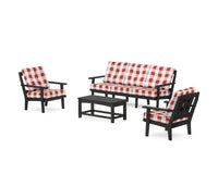 Thumbnail for Trex Cape Cod 4-Piece Deep Seating Set with Sofa
