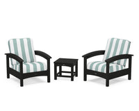 Thumbnail for Trex Rockport Club 3-Piece Deep Seating Conversation Set