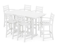 Thumbnail for Trex Monterey Bay 7-Piece Farmhouse Arm Chair Bar Set