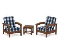 Thumbnail for Trex Rockport Club 3-Piece Deep Seating Conversation Set