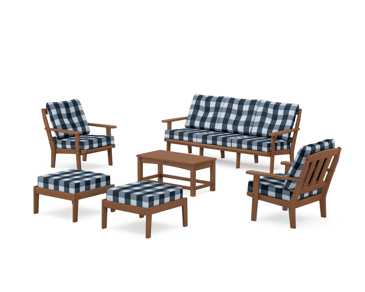 Trex Cape Cod 6-Piece Lounge Sofa Set