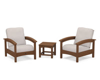 Thumbnail for Trex Rockport Club 3-Piece Deep Seating Conversation Set