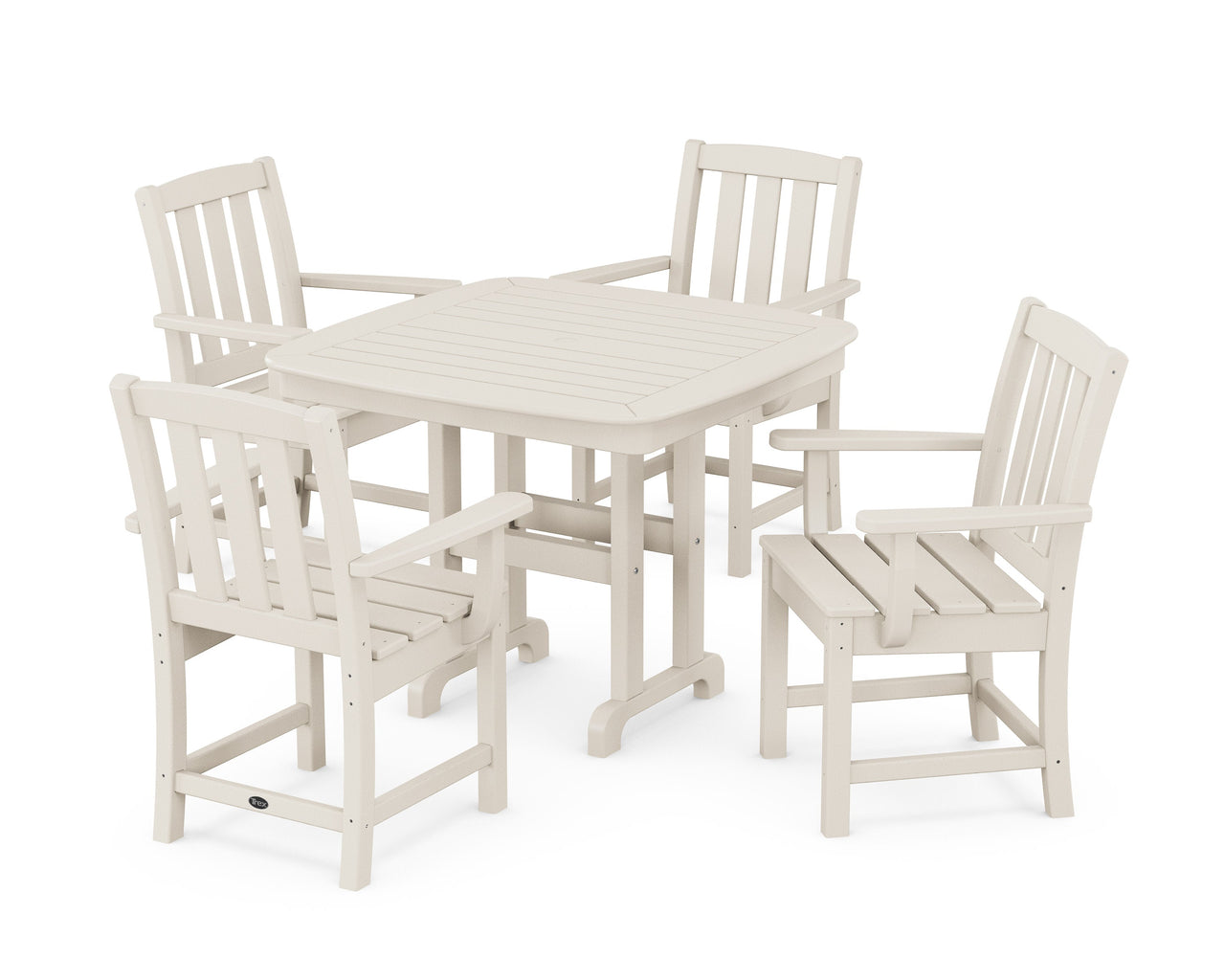 Trex Cape Cod 5-Piece Dining Set - Sand Castle
