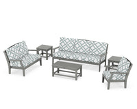 Thumbnail for Trex Yacht Club 6-Piece Deep Seating Set