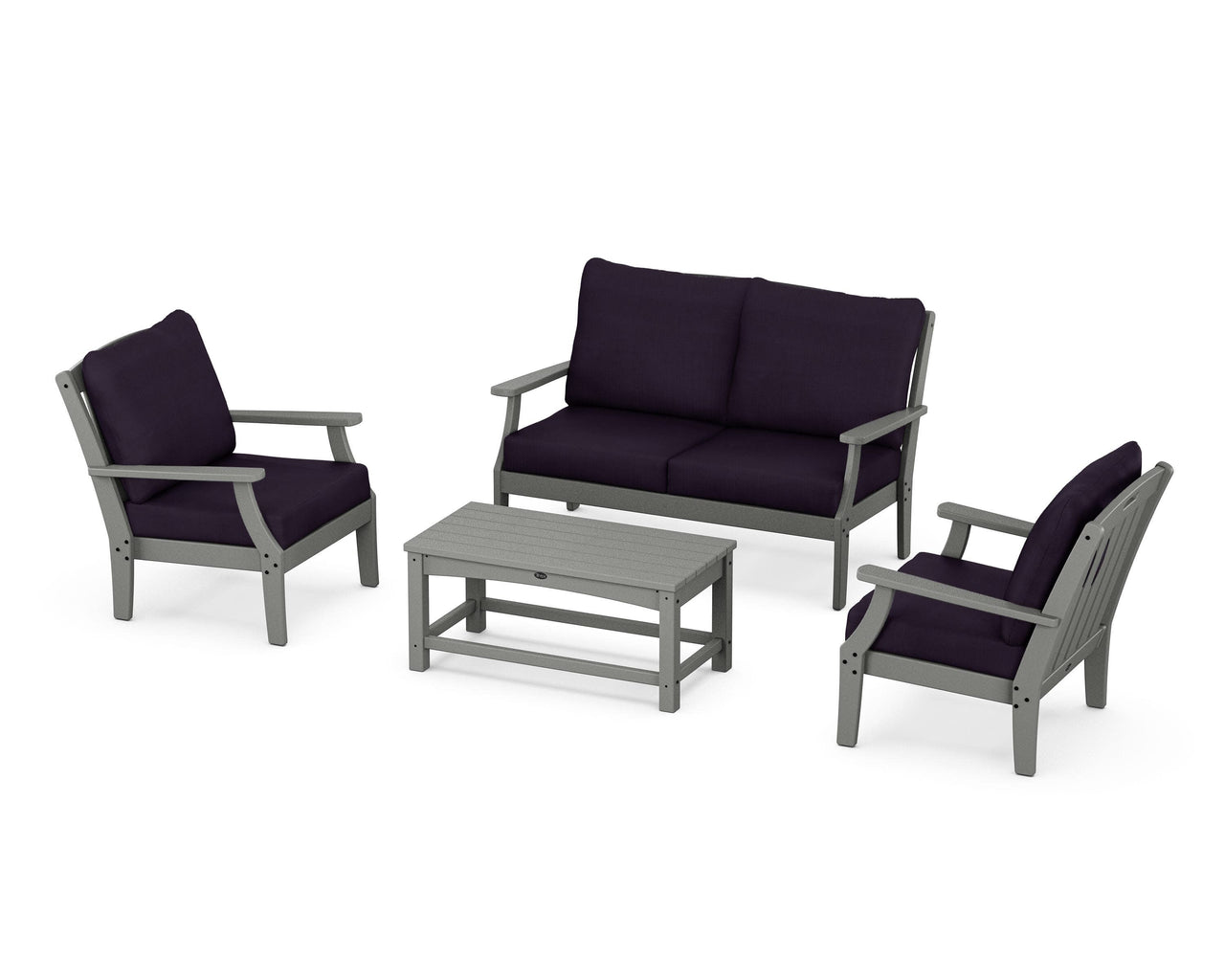 Trex Yacht Club 4-Piece Deep Seating Chair Set