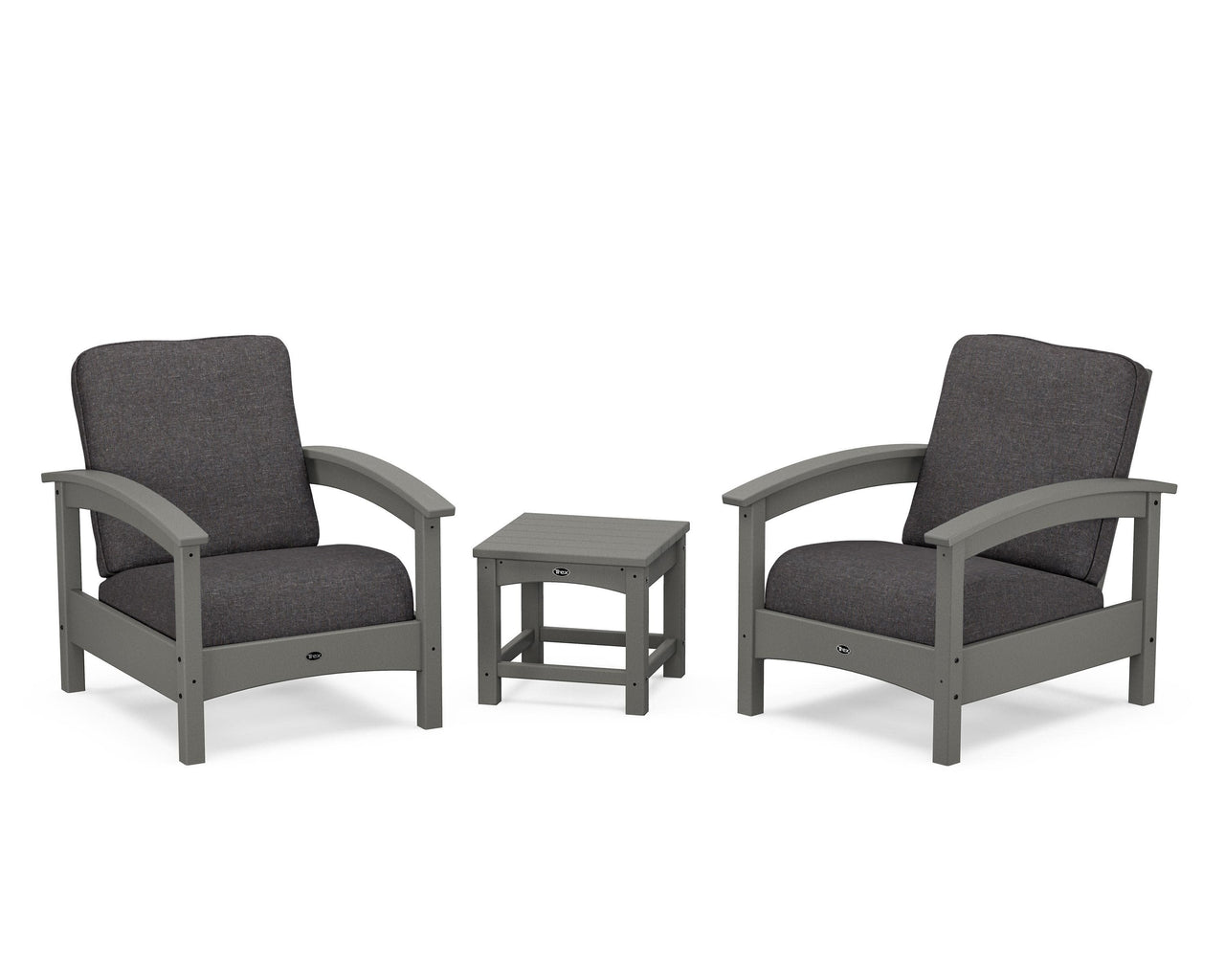 Trex Rockport Club 3-Piece Deep Seating Conversation Set