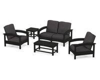 Thumbnail for Trex Rockport Club 6-Piece Deep Seating Conversation Set