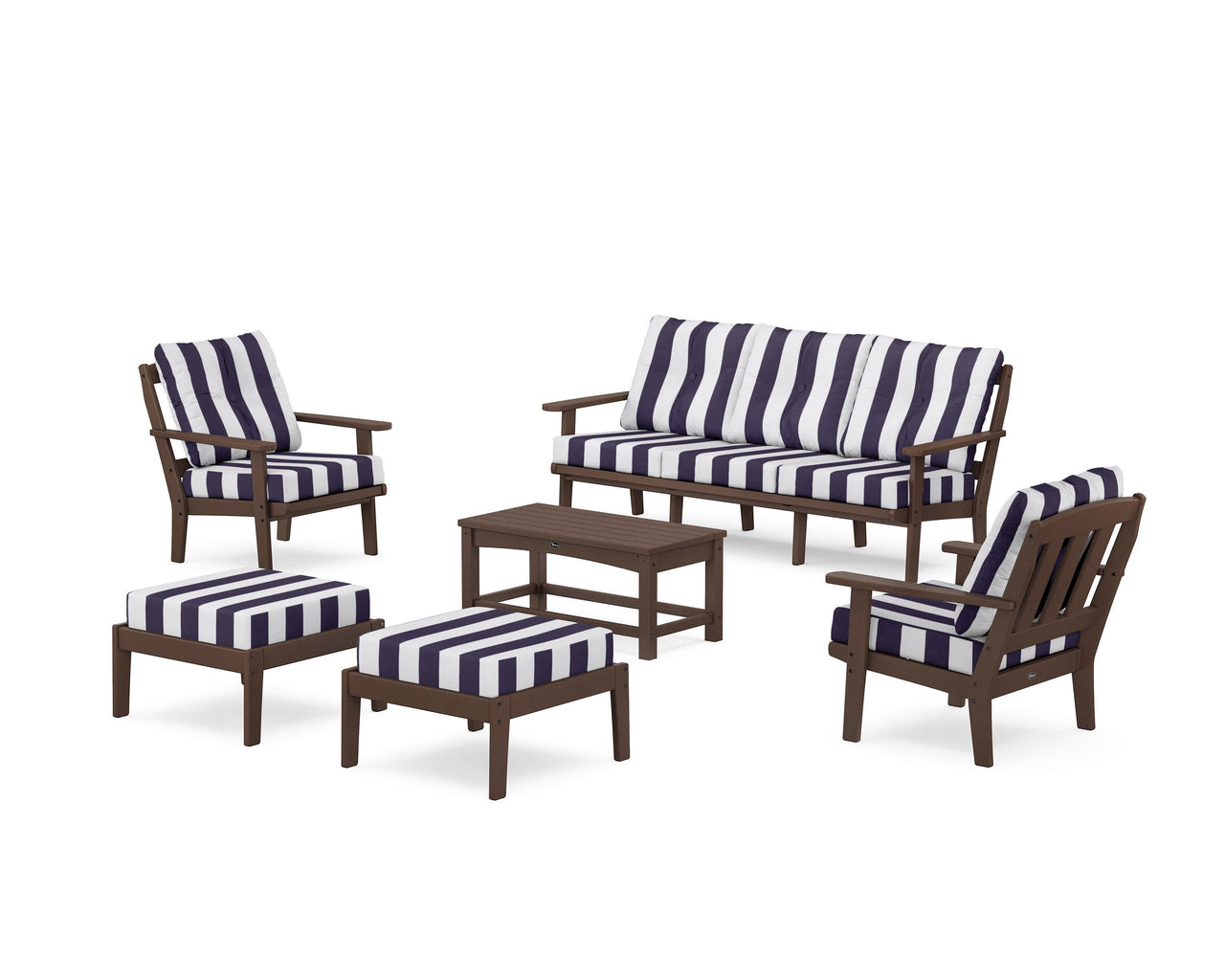 Trex Cape Cod 6-Piece Lounge Sofa Set