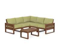 Thumbnail for Trex Eastport 6-Piece Deep Seating Sectional + Coffee Table Set