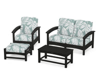 Thumbnail for Trex Rockport 4-Piece Deep Seating Conversation Group