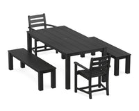 Thumbnail for Trex Monterey Bay 5-Piece Parsons Dining Set with Benches
