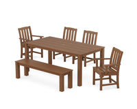 Thumbnail for Trex Cape Cod 6-Piece Parsons Dining Set with Bench