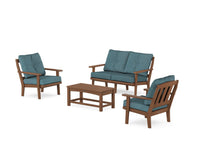 Thumbnail for Trex Cape Cod 4-Piece Deep Seating Set with Loveseat