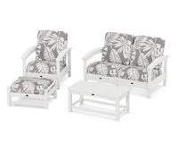 Thumbnail for Trex Rockport 4-Piece Deep Seating Conversation Group