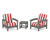 Thumbnail for Trex Rockport Club 3-Piece Deep Seating Conversation Set