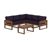 Thumbnail for Trex Eastport 6-Piece Deep Seating Sectional + Coffee Table Set