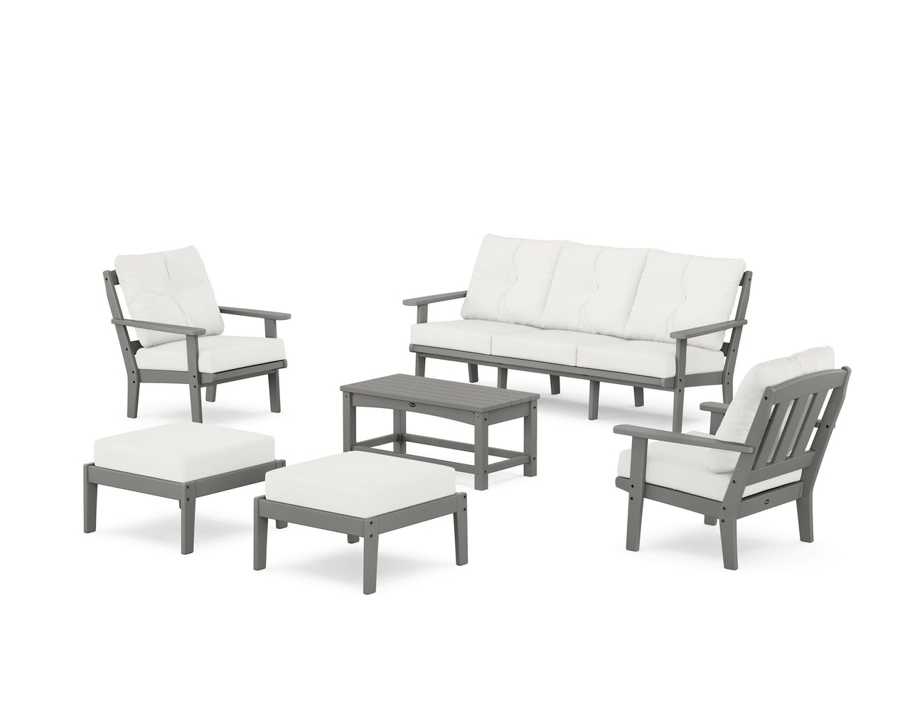 Trex Cape Cod 6-Piece Lounge Sofa Set