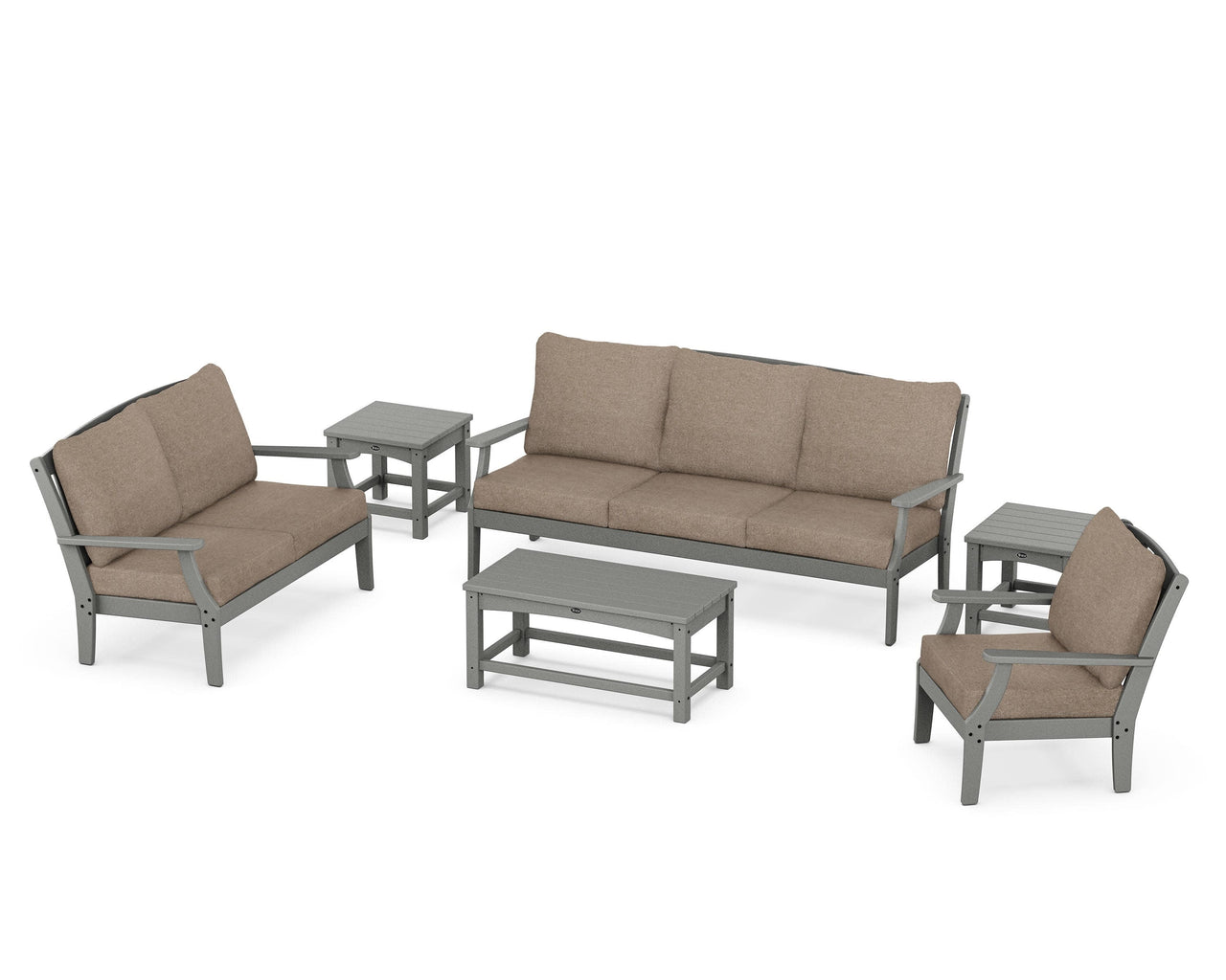 Trex Yacht Club 6-Piece Deep Seating Set