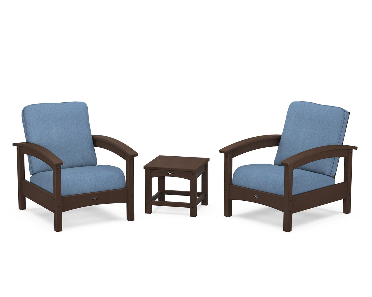 Trex Rockport Club 3-Piece Deep Seating Conversation Set