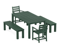 Thumbnail for Trex Monterey Bay 5-Piece Parsons Dining Set with Benches