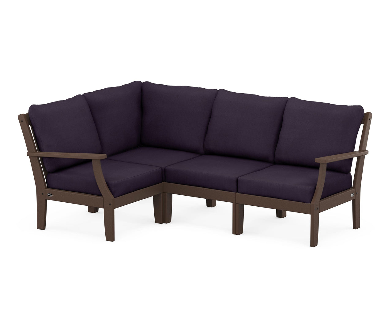 Trex Yacht Club Modular 4-Piece Deep Seating Set