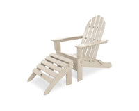 Thumbnail for Trex Cape Cod 2-Piece Folding Adirondack Seating Set - Sand Castle