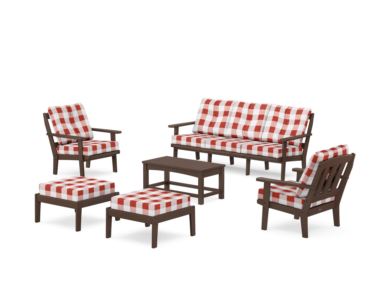 Trex Cape Cod 6-Piece Lounge Sofa Set
