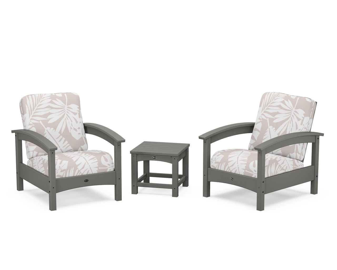 Trex Rockport Club 3-Piece Deep Seating Conversation Set