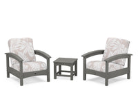 Thumbnail for Trex Rockport Club 3-Piece Deep Seating Conversation Set