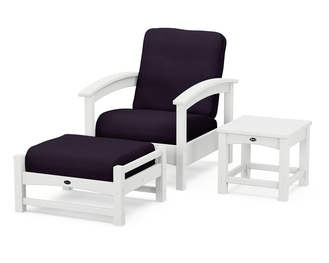 Trex Rockport 3-Piece Deep Seating Set