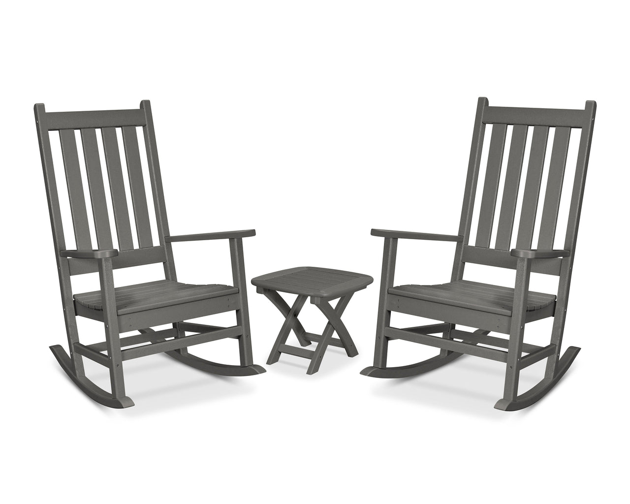 Trex Cape Cod 3-Piece Porch Rocking Chair Set
