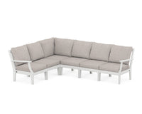 Thumbnail for Trex Yacht Club Modular 6-Piece Deep Seating Set