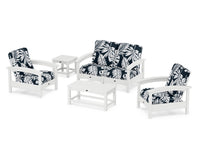 Thumbnail for Trex Rockport Club 6-Piece Deep Seating Conversation Set