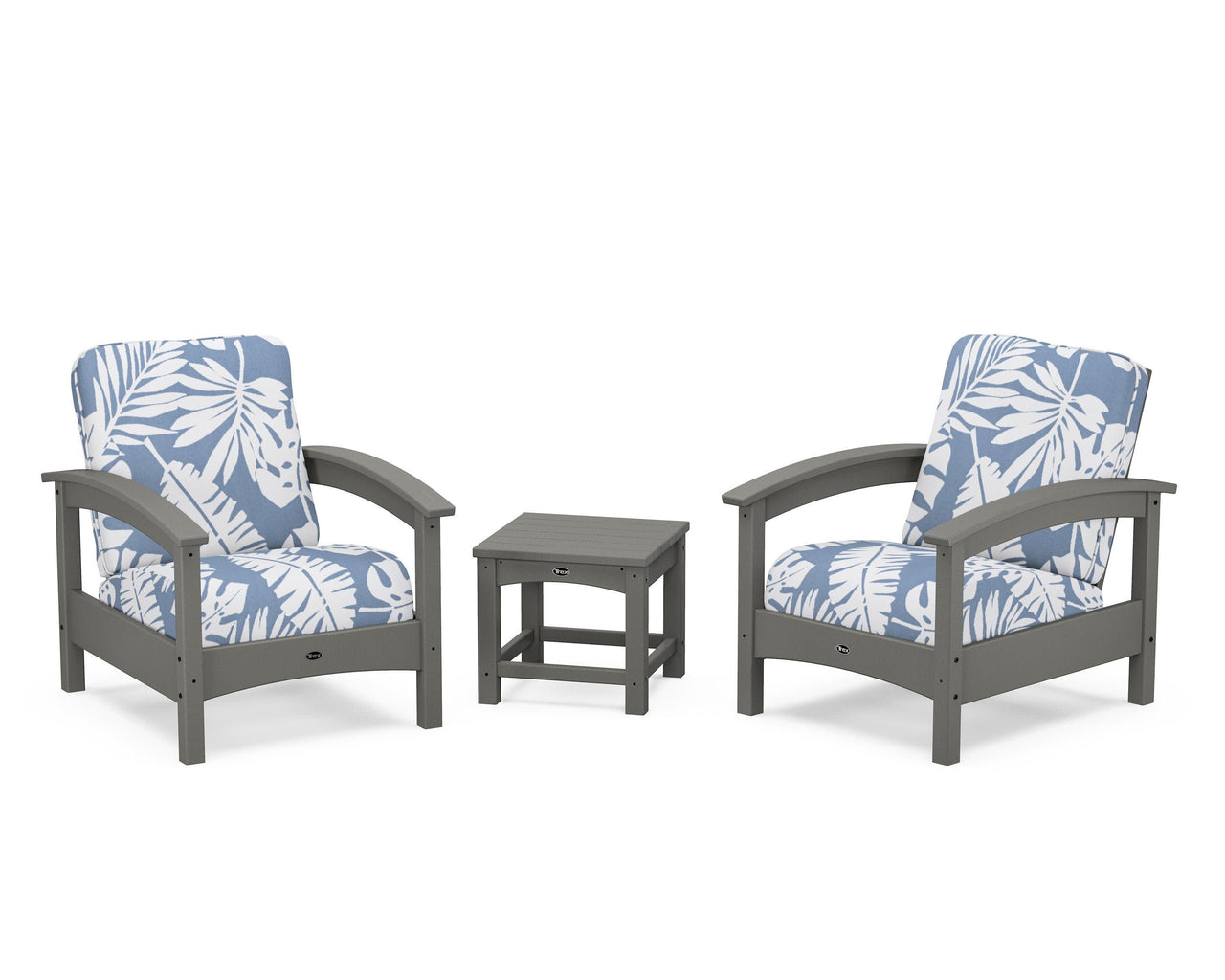 Trex Rockport Club 3-Piece Deep Seating Conversation Set