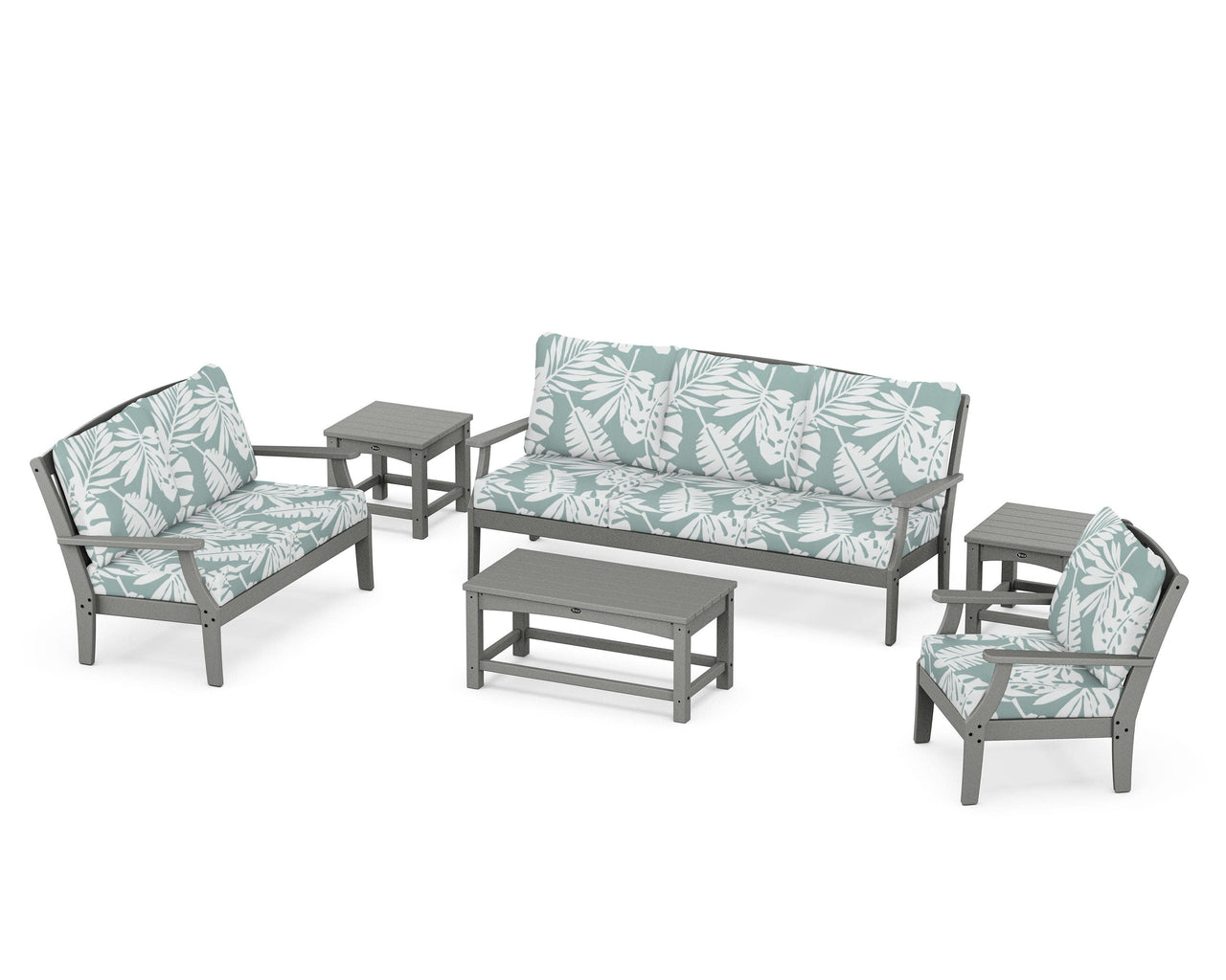 Trex Yacht Club 6-Piece Deep Seating Set