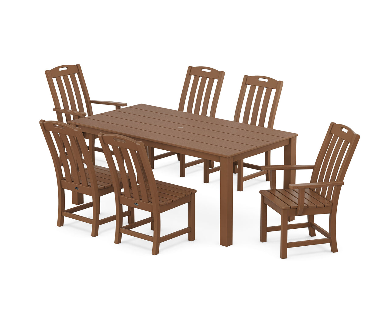 Trex Yacht Club 7-Piece Parsons Dining Set