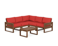 Thumbnail for Trex Eastport 6-Piece Deep Seating Sectional + Coffee Table Set
