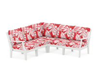 Thumbnail for Trex Yacht Club Modular 5-Piece Deep Seating Set