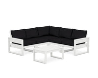 Thumbnail for Trex Eastport 6-Piece Deep Seating Sectional + Coffee Table Set