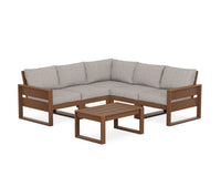 Thumbnail for Trex Eastport 6-Piece Deep Seating Sectional + Coffee Table Set