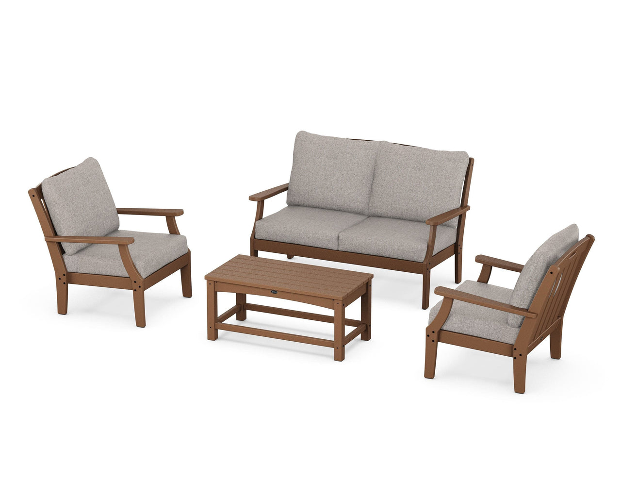 Trex Yacht Club 4-Piece Deep Seating Chair Set
