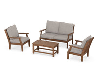 Thumbnail for Trex Yacht Club 4-Piece Deep Seating Chair Set