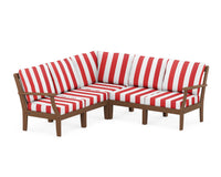 Thumbnail for Trex Yacht Club Modular 5-Piece Deep Seating Set