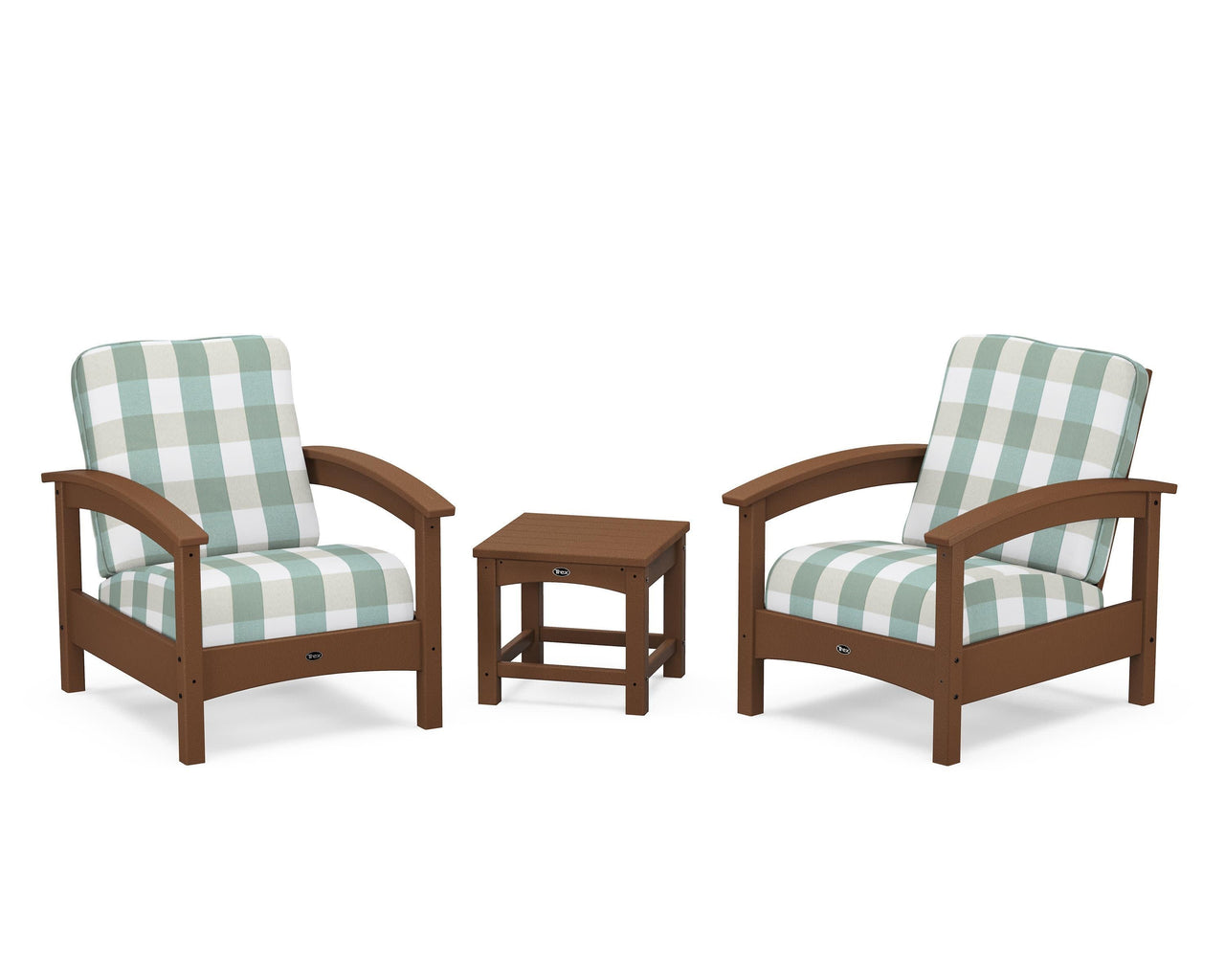 Trex Rockport Club 3-Piece Deep Seating Conversation Set