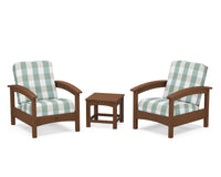 Thumbnail for Trex Rockport Club 3-Piece Deep Seating Conversation Set