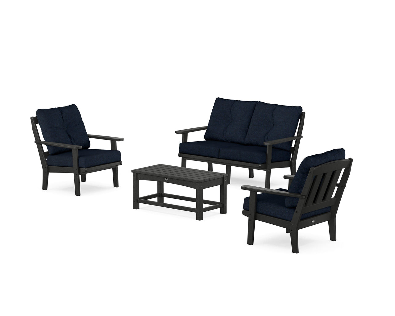 Trex Cape Cod 4-Piece Deep Seating Set with Loveseat