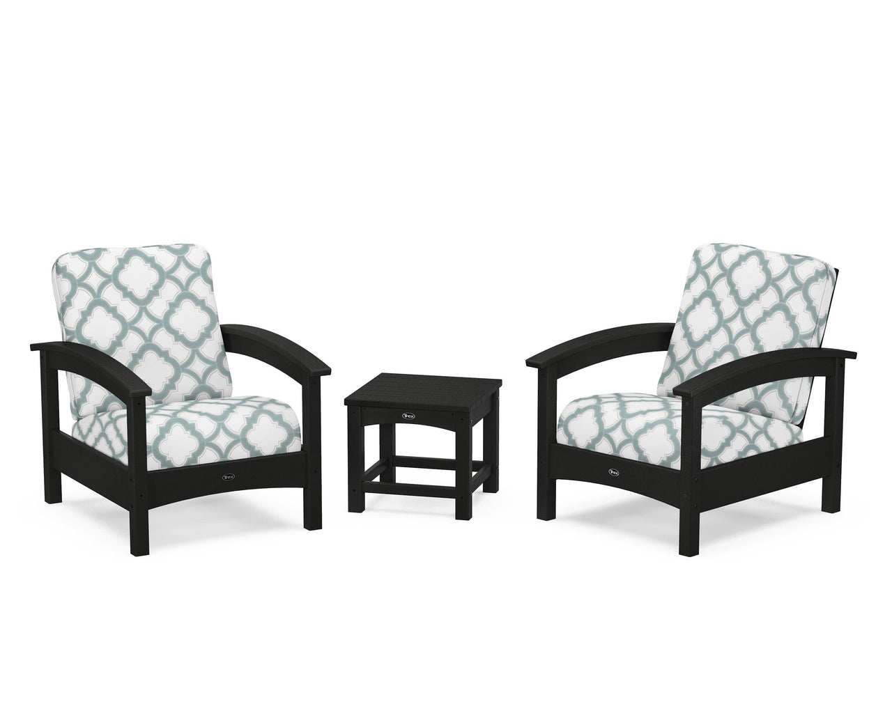 Trex Rockport Club 3-Piece Deep Seating Conversation Set