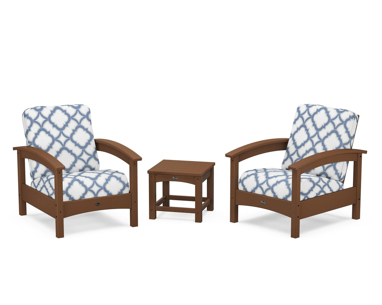 Trex Rockport Club 3-Piece Deep Seating Conversation Set
