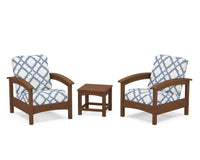 Thumbnail for Trex Rockport Club 3-Piece Deep Seating Conversation Set